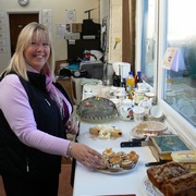Home made cakes at the Plantagogo open day